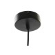 Полилей DKD Home Decor Черен Метал Кафяв 50 W 32 x 32 x 43 cm