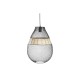 Полилей DKD Home Decor Черен Метал Кафяв 50 W 32 x 32 x 43 cm