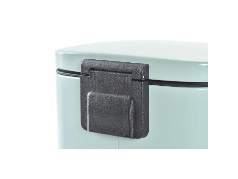 Кошче за Боклук DKD Home Decor Мента матов 21 x 15 x 29,5 cm Метал 5 L Основен