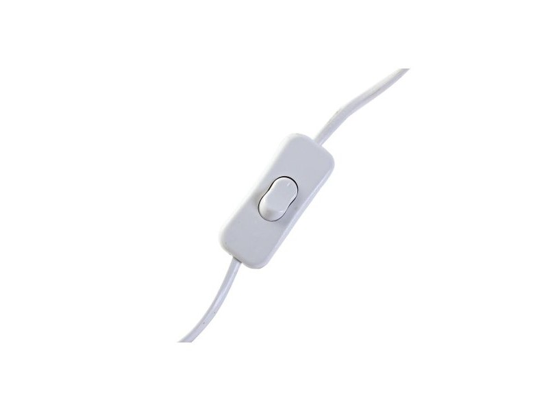 Настолна лампа DKD Home Decor Бял Кафяв Дърво манго 50 W 220 V 33 x 12 x 41 cm