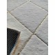 Килим DKD Home Decor Бял Ромб Модерен (60 x 240 x 2,2 cm)