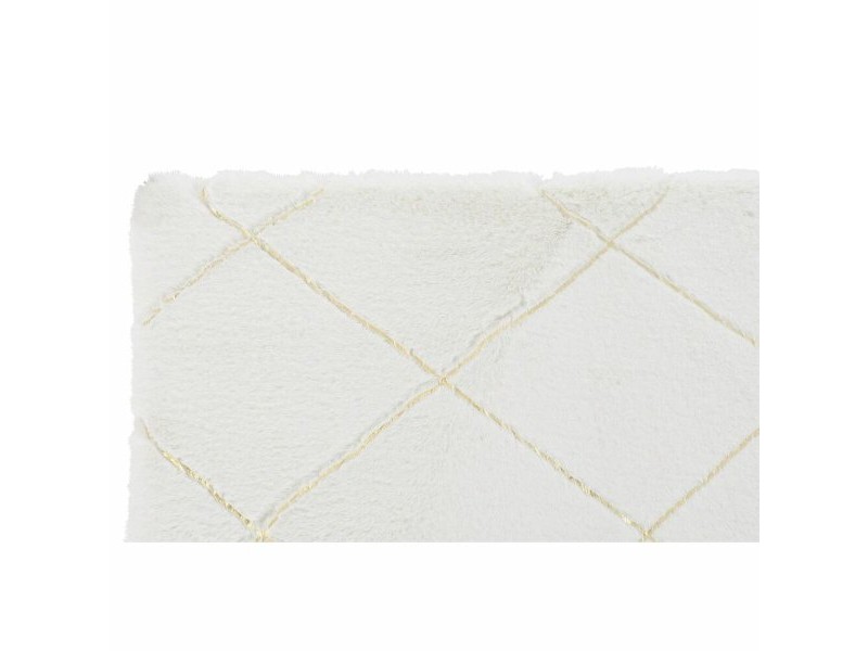 Килим DKD Home Decor Бял Модерен (120 x 180 x 2,2 cm)