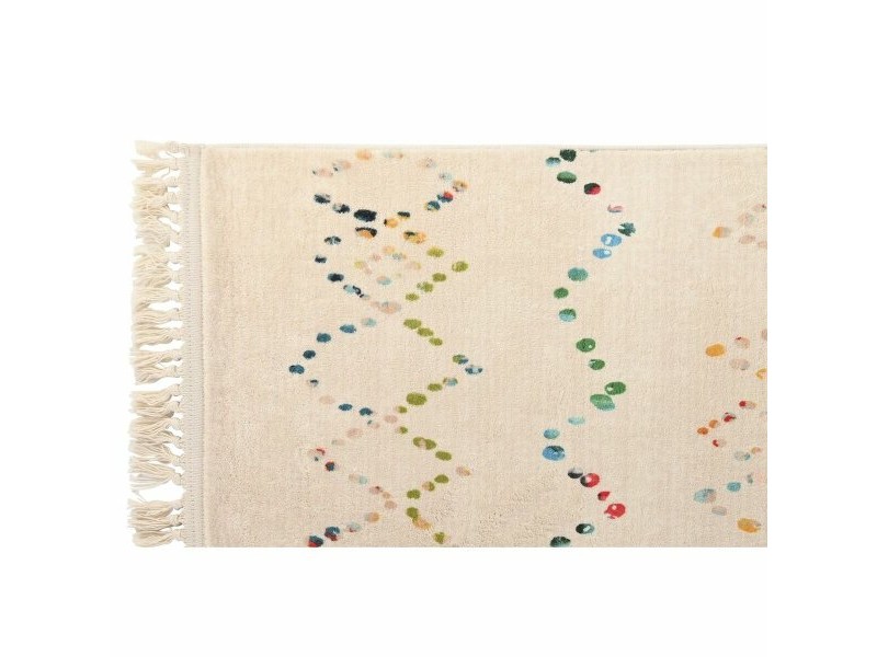 Килим DKD Home Decor 60 x 240 x 0,7 cm полиестер Многоцветен Ромб
