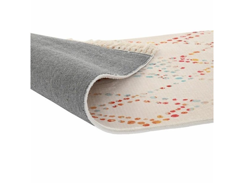 Килим DKD Home Decor 60 x 240 x 0,7 cm полиестер Многоцветен Ромб