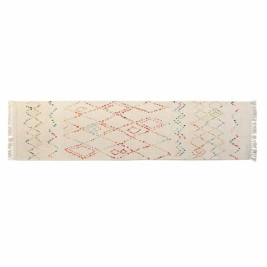 Килим DKD Home Decor 60 x 240 x 0,7 cm полиестер Многоцветен Ромб