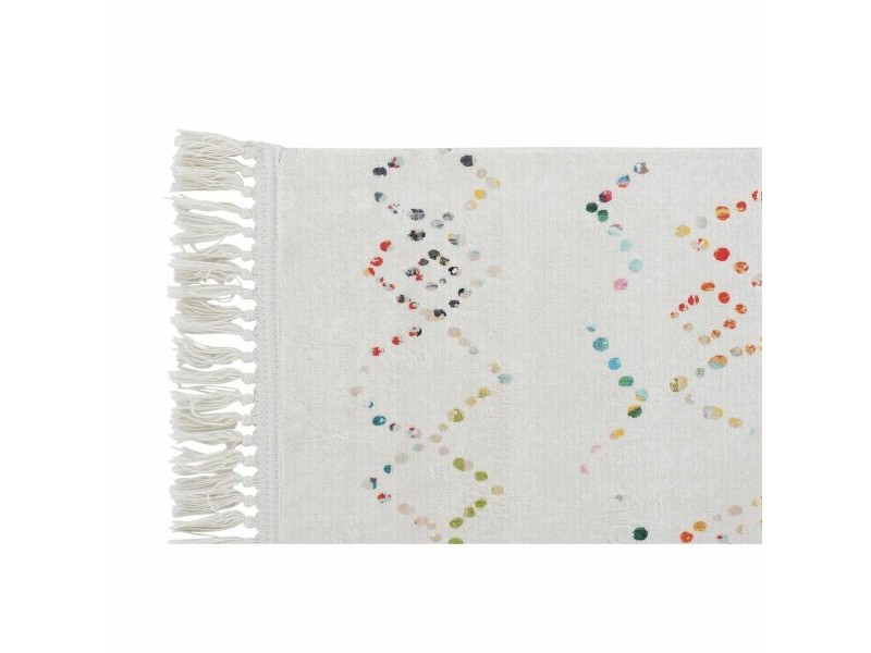 Килим DKD Home Decor Бял Многоцветен (120 x 180 x 0,7 cm) Килим DKD Home Decor Бял Многоцветен (120 x 180 x 0,7 cm)