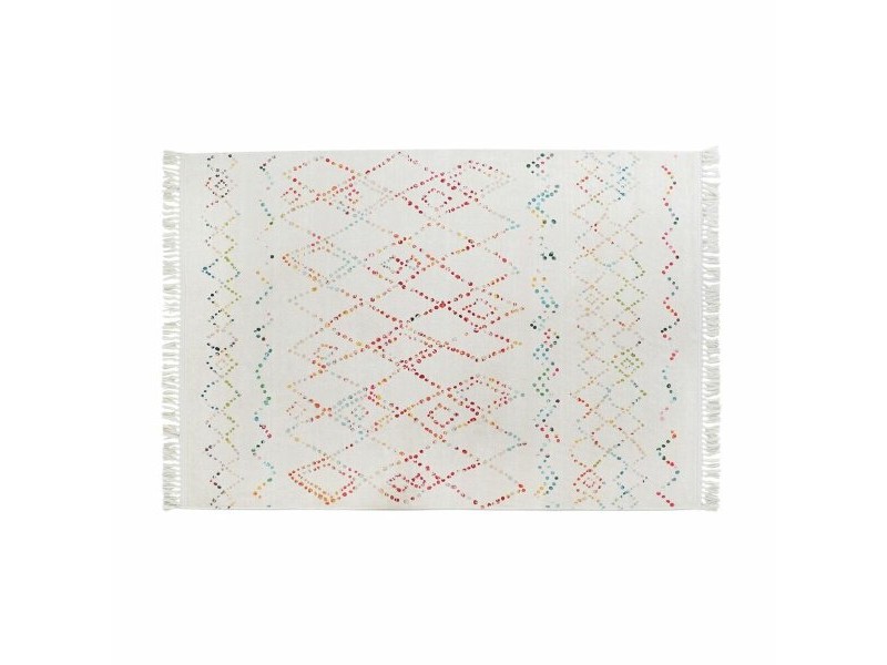 Килим DKD Home Decor Многоцветен Ромб 160 x 230 x 0,7 cm
