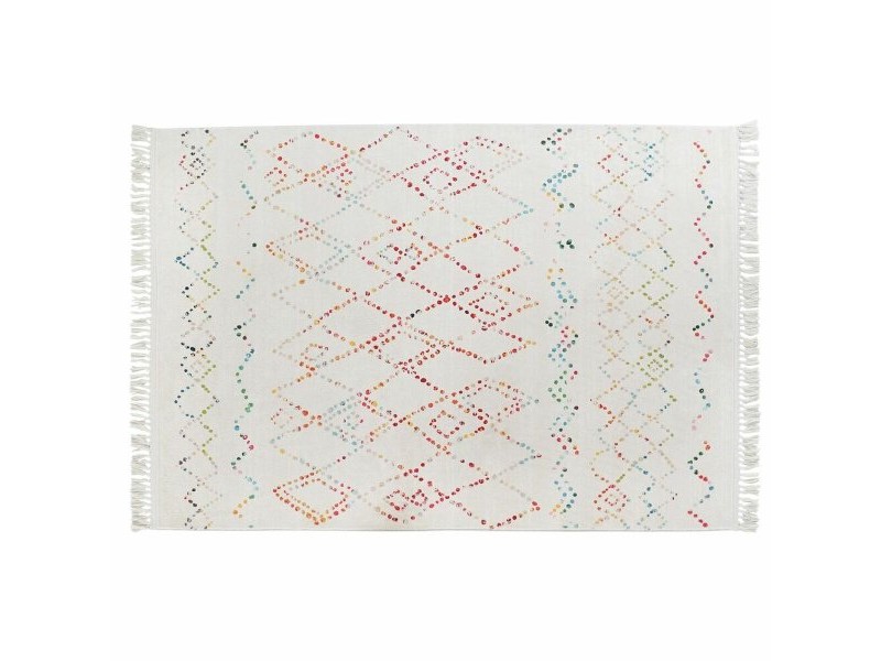 Килим DKD Home Decor Многоцветен Ромб 200 x 290 x 0,7 cm