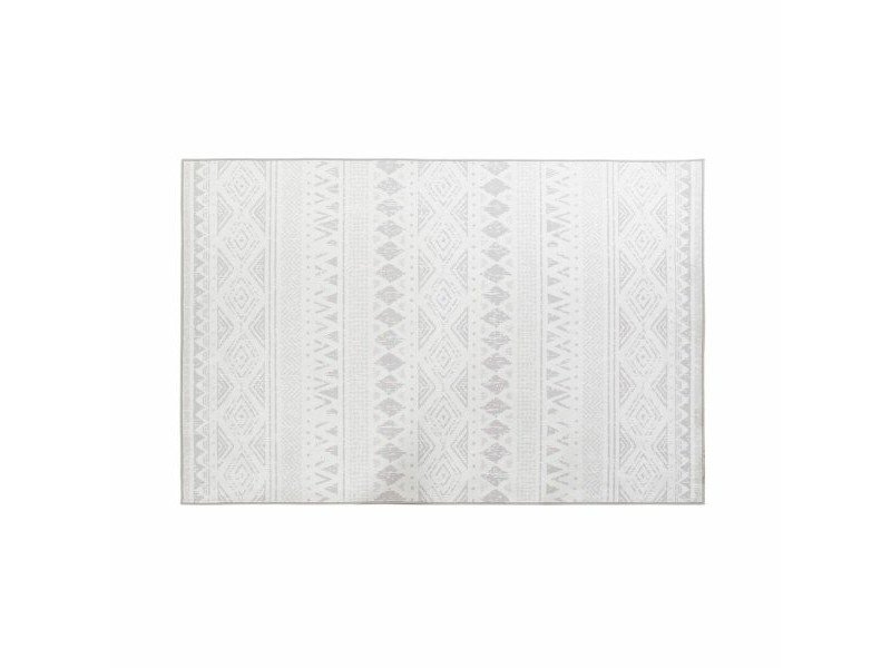 Килим DKD Home Decor Сив Бял Ikat (120 x 180 x 0,4 cm)