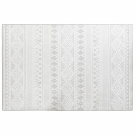 Килим DKD Home Decor Бежов Бял Ikat (200 x 290 x 0,4 cm)