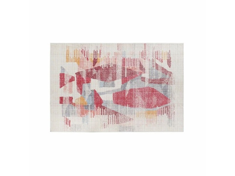 Килим DKD Home Decor Абстрактен Многоцветен (122 x 180 x 0,7 cm)