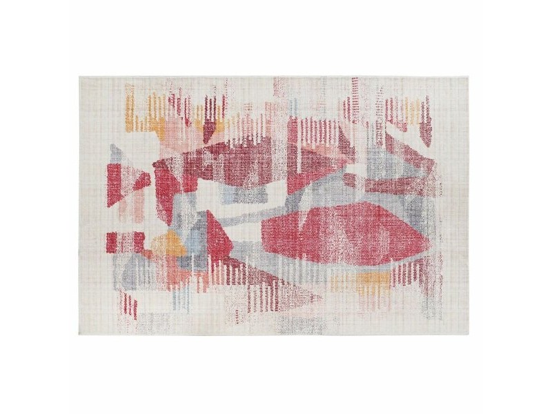 Килим DKD Home Decor Абстрактен Многоцветен (200 x 290 x 0,7 cm)