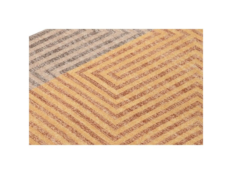 Килим DKD Home Decor Жълт (60 x 240 x 0,7 cm)