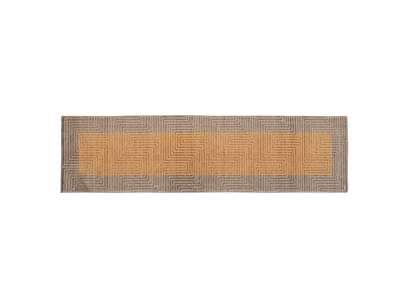 Килим DKD Home Decor Жълт (60 x 240 x 0,7 cm)
