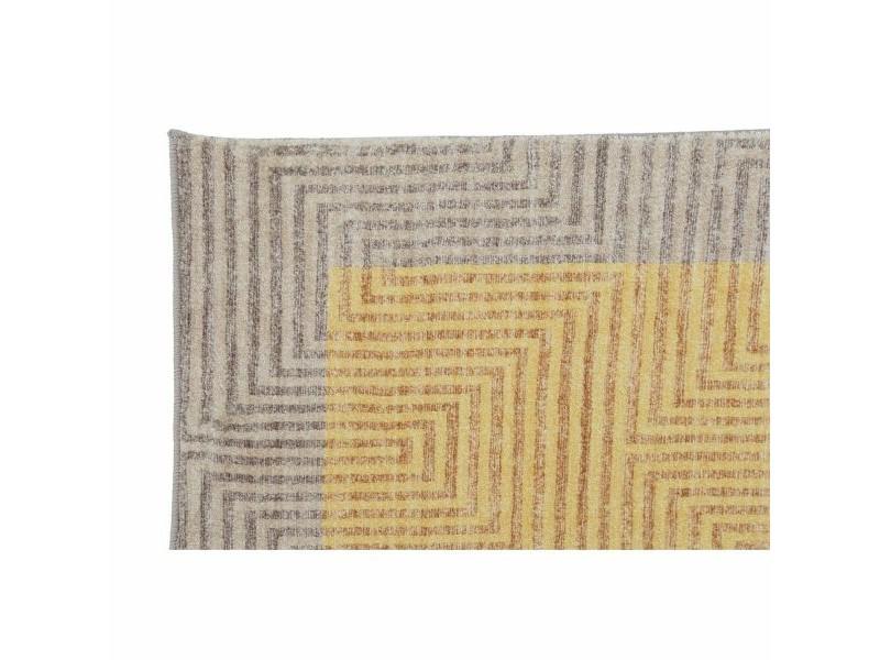 Килим DKD Home Decor Жълт (160 x 230 x 0,7 cm)