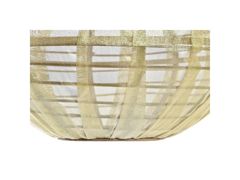 Полилей DKD Home Decor Естествен Златен Кафяв Бамбук 50 W (42 x 42 x 26 cm)