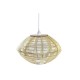 Полилей DKD Home Decor Естествен Златен Кафяв Бамбук 50 W (42 x 42 x 26 cm)