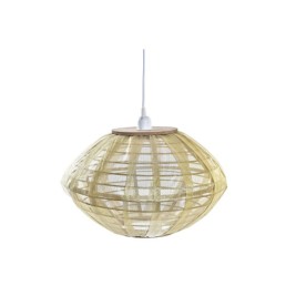 Полилей DKD Home Decor Естествен Златен Кафяв Бамбук 50 W (42 x 42 x 26 cm)