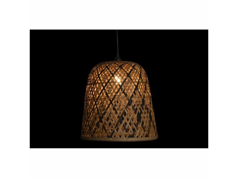 Полилей DKD Home Decor Черен Кафяв 220 V 50 W (41 x 41 x 39 cm)
