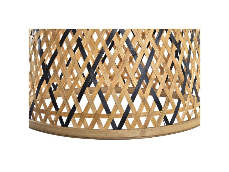 Полилей DKD Home Decor Черен Кафяв 220 V 50 W (41 x 41 x 39 cm)