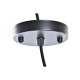 Полилей DKD Home Decor Черен Кафяв 220 V 50 W (41 x 41 x 39 cm)