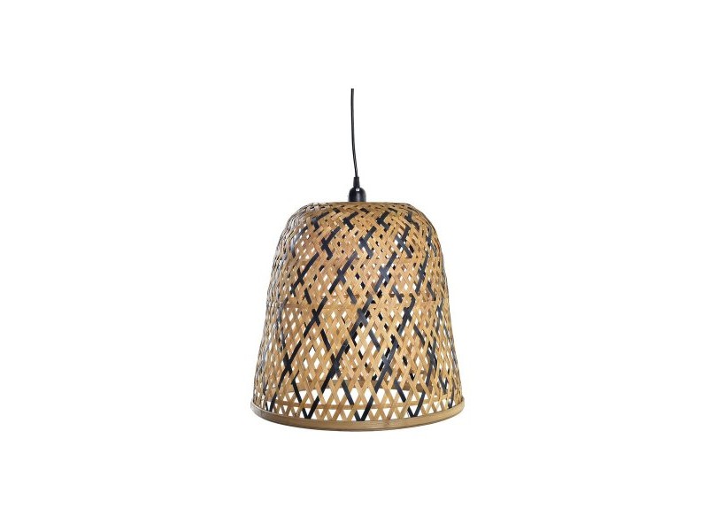 Полилей DKD Home Decor Черен Кафяв 220 V 50 W (41 x 41 x 39 cm)