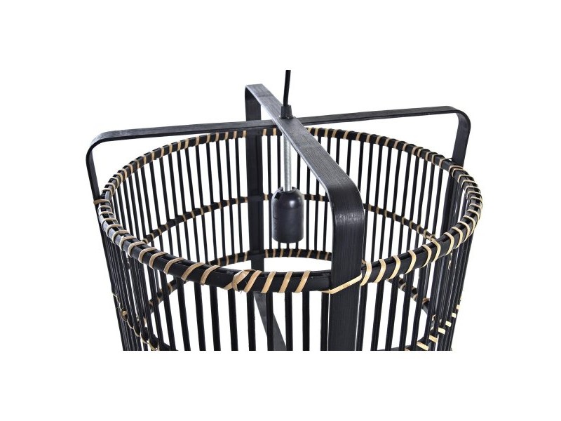 Полилей DKD Home Decor Черен Бамбук 50 W 40 x 40 x 35 cm