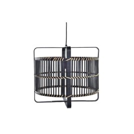 Полилей DKD Home Decor Черен Бамбук 50 W 40 x 40 x 35 cm