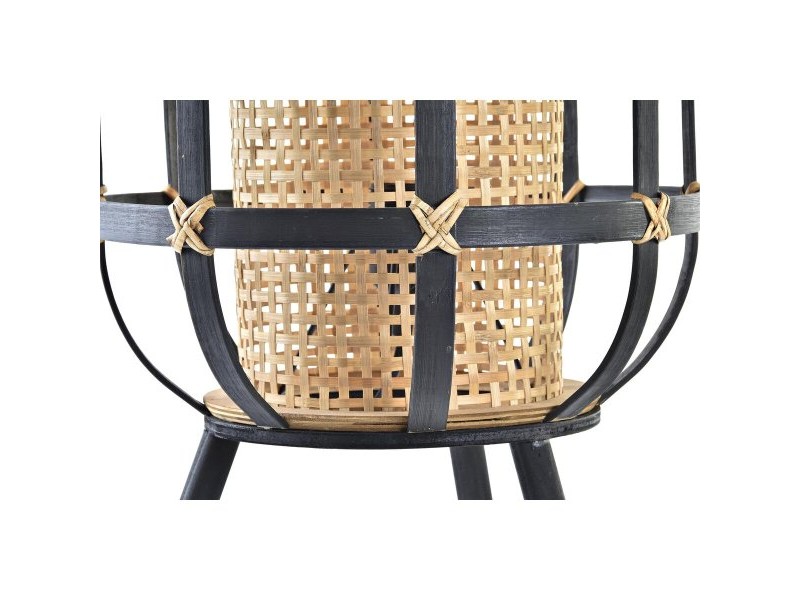 Настолна лампа DKD Home Decor Черен Кафяв Колониален 220 V 50 W (31 x 31 x 51 cm)