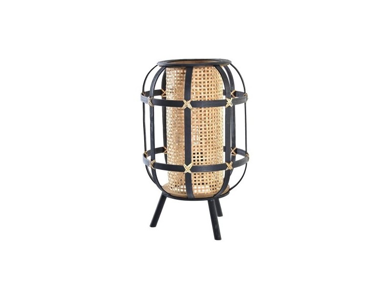 Настолна лампа DKD Home Decor Черен Кафяв Колониален 220 V 50 W (31 x 31 x 51 cm)