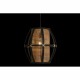 Полилей DKD Home Decor Черен Кафяв 220 V 50 W (34 x 34 x 35 cm)
