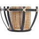 Полилей DKD Home Decor Черен Кафяв 220 V 50 W (34 x 34 x 35 cm)