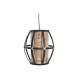 Полилей DKD Home Decor Черен Кафяв 220 V 50 W (34 x 34 x 35 cm)