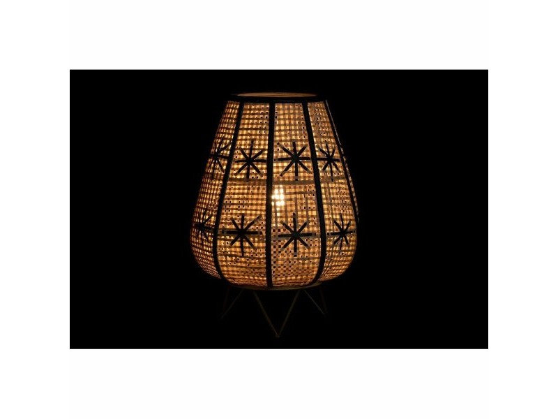 Настолна лампа DKD Home Decor Черен Метал Кафяв 220 V 50 W 37 x 37 x 47 cm Настолна лампа DKD Home Decor Черен Метал Кафяв 220 V 50 W 37 x 37 x 47 cm