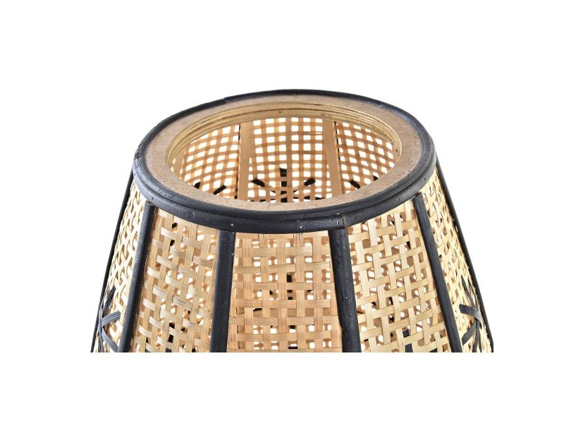 Настолна лампа DKD Home Decor Черен Метал Кафяв 220 V 50 W 37 x 37 x 47 cm