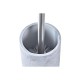 Четка за Баня DKD Home Decor Сив Сребрист Неръждаема стомана Цимент Scandi 10 x 10 x 40 cm Четка за Баня DKD Home Decor Сив Сребрист Неръждаема стомана Цимент Scandi 10 x 10 x 40 cm