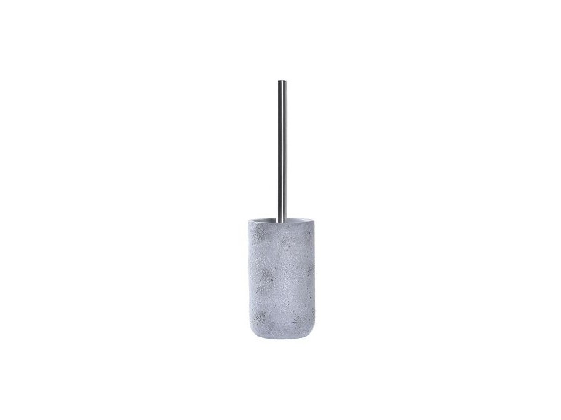 Четка за Баня DKD Home Decor Сив Сребрист Неръждаема стомана Цимент Scandi 10 x 10 x 40 cm Четка за Баня DKD Home Decor Сив Сребрист Неръждаема стомана Цимент Scandi 10 x 10 x 40 cm