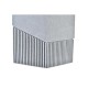 Четка за Баня DKD Home Decor Scandi Сребрист Сив Неръждаема стомана Алуминий Смола (9,5 x 9,5 x 37 cm)