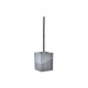 Четка за Баня DKD Home Decor Scandi Сребрист Сив Неръждаема стомана Алуминий Смола (9,5 x 9,5 x 37 cm)
