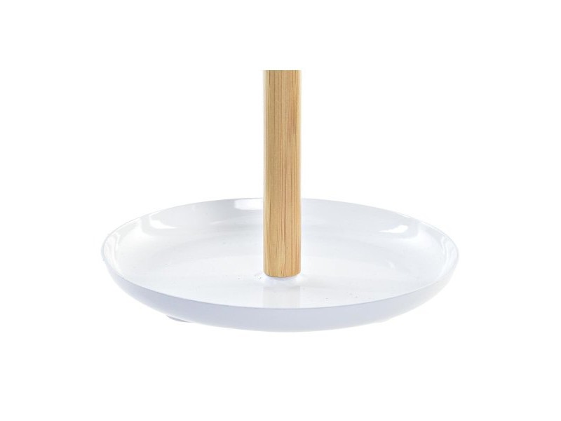 Огледало DKD Home Decor Бял Естествен Бамбук Алуминий полистирен 17 x 17 x 31 cm Огледало DKD Home Decor Бял Естествен Бамбук Алуминий полистирен 17 x 17 x 31 cm