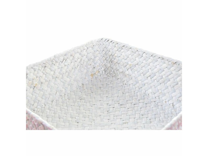 Игра на Кошници DKD Home Decor Естествено влакно Средиземноморско Boho 26 x 26 x 9 cm 8,5 cm