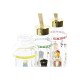 Бутилка DKD Home Decor Орехотрошачка Кристал PVC (550 ml) (3 броя)