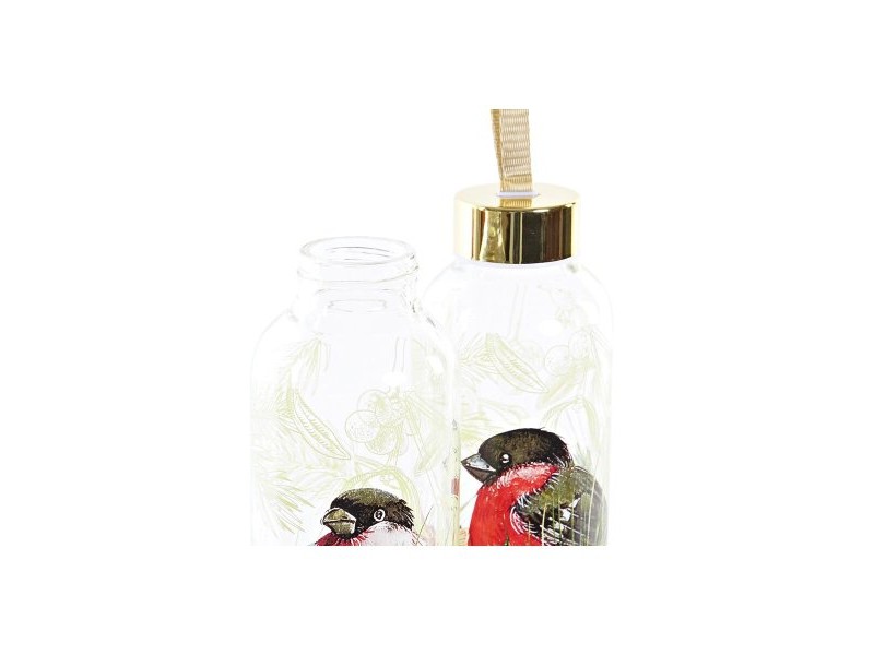 Бутилка DKD Home Decor Lind Кристал PVC (550 ml) (2 броя)