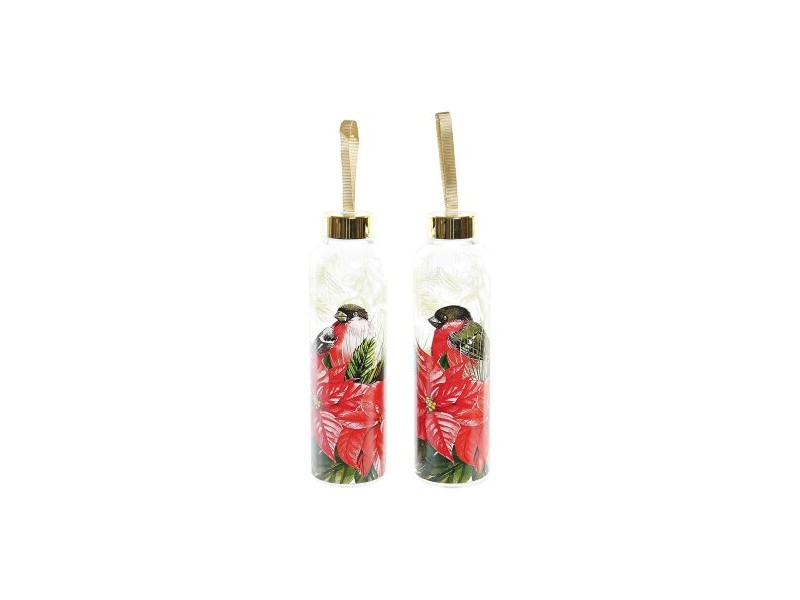 Бутилка DKD Home Decor Lind Кристал PVC (550 ml) (2 броя)