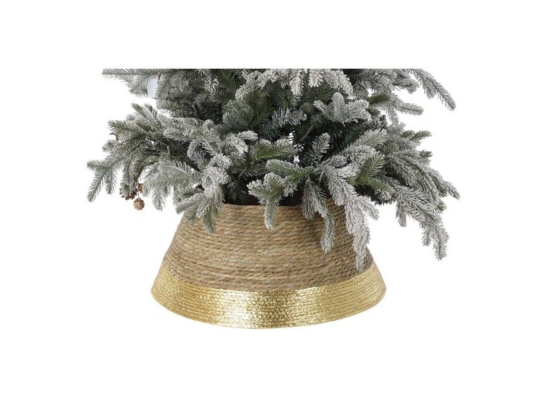 Поставка за коледно дърво DKD Home Decor влакно Морска трева (57 x 57 x 28 cm) (3 броя)