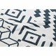 Килим DKD Home Decor Сив Бял (160 x 230 x 1 cm)
