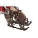 Декоративна фигурка DKD Home Decor Червен Сив Дървен Дядо Коледа 42 x 22 x 48 cm