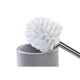 Четка за Баня DKD Home Decor Сив Розов Сребрист Светло розово Метал Алуминий Dolomite Град 9,8 x 9,8 x 39 cm (2 броя)