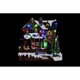 Къща за Кукли DKD Home Decor Многоцветен Музикален 25,5 x 21 x 25 cm движение LED Светлина