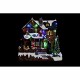 Къща за Кукли DKD Home Decor Многоцветен Музикален 25,5 x 21 x 25 cm движение LED Светлина